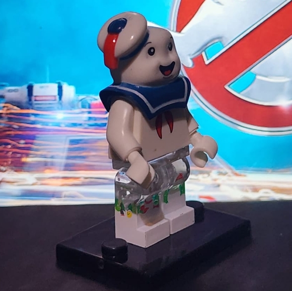 Custom Lego Compatible Holiday Stay Puft Minifig Ghostbusters Marshmello M6 - Picture 2 of 4